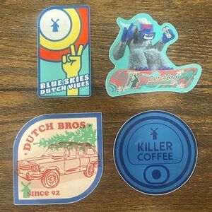 Dutch Bros Stickers